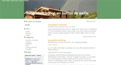 Desktop Screenshot of maison-paille.net